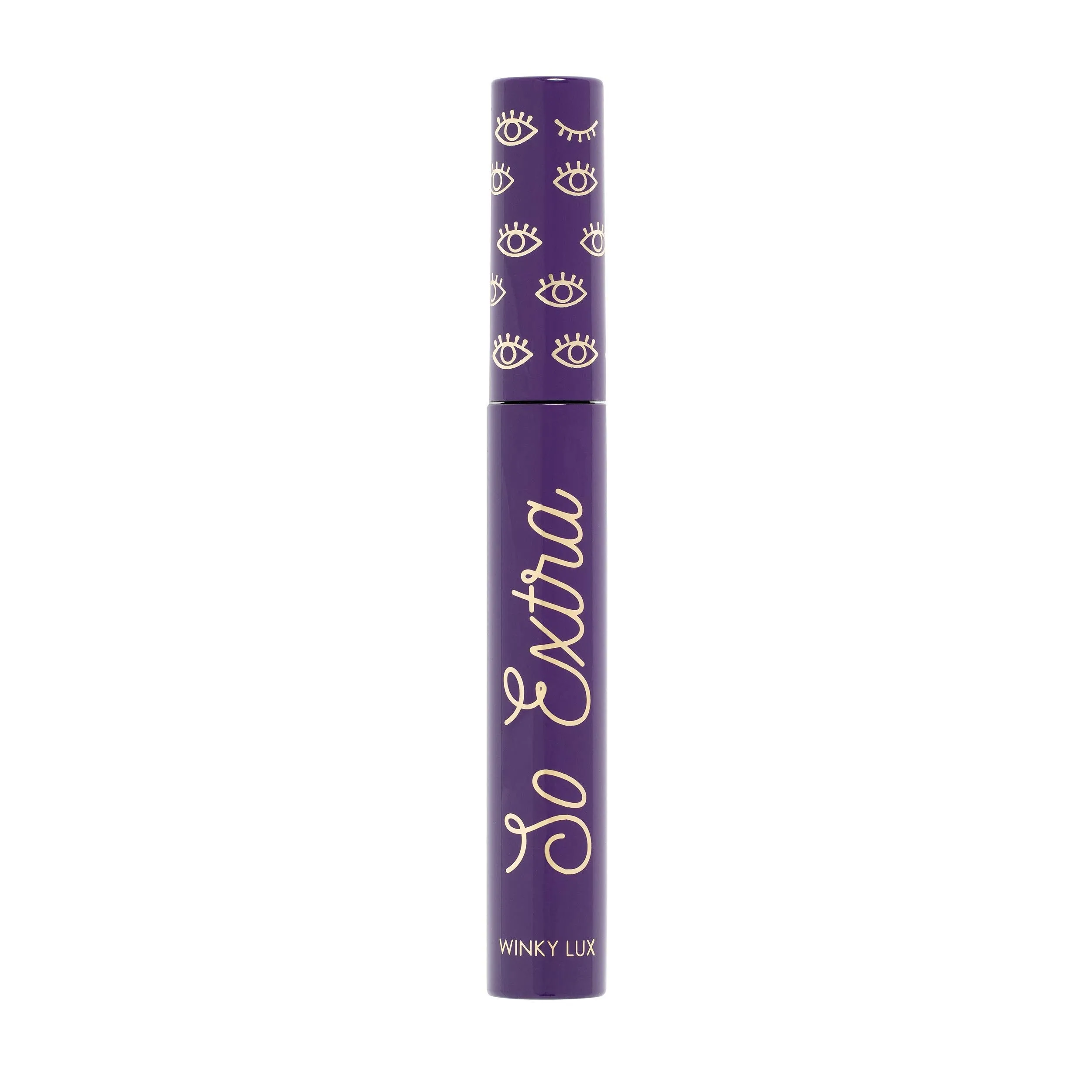 Winky Lux | So Extra Mascara | Voluminous Mascara | Lengthening Mascara | Black Mascara | Eye Makeup, 0.27 fl Oz, Matte Black