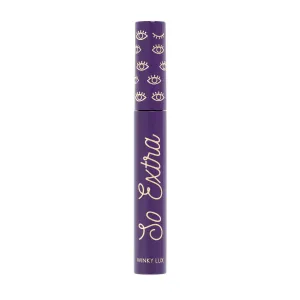 Winky Lux | So Extra Mascara | Voluminous Mascara | Lengthening Mascara | Black Mascara | Eye Makeup, 0.27 fl Oz, Matte Black