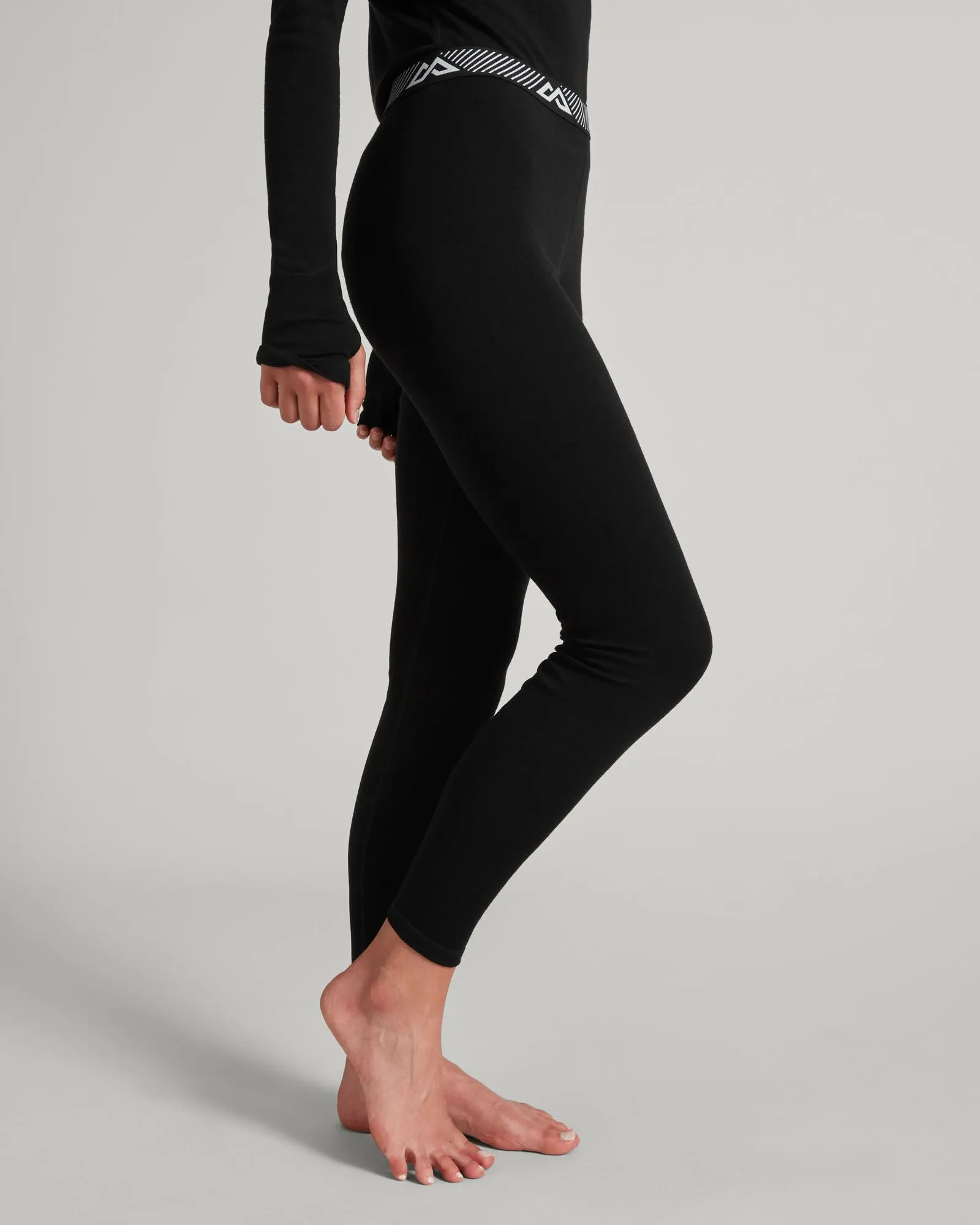Women's KMDMerino Baselayer Leggings - Black